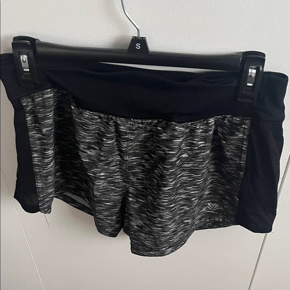Black and Gray Women's Shorts